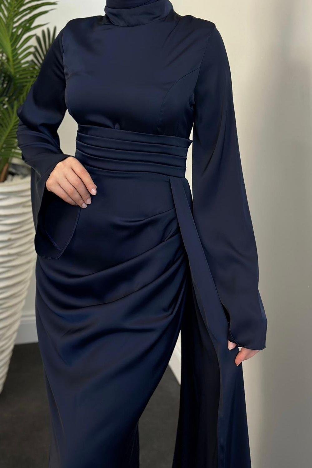 Birsel Balık Abiye Lacivert 1041 