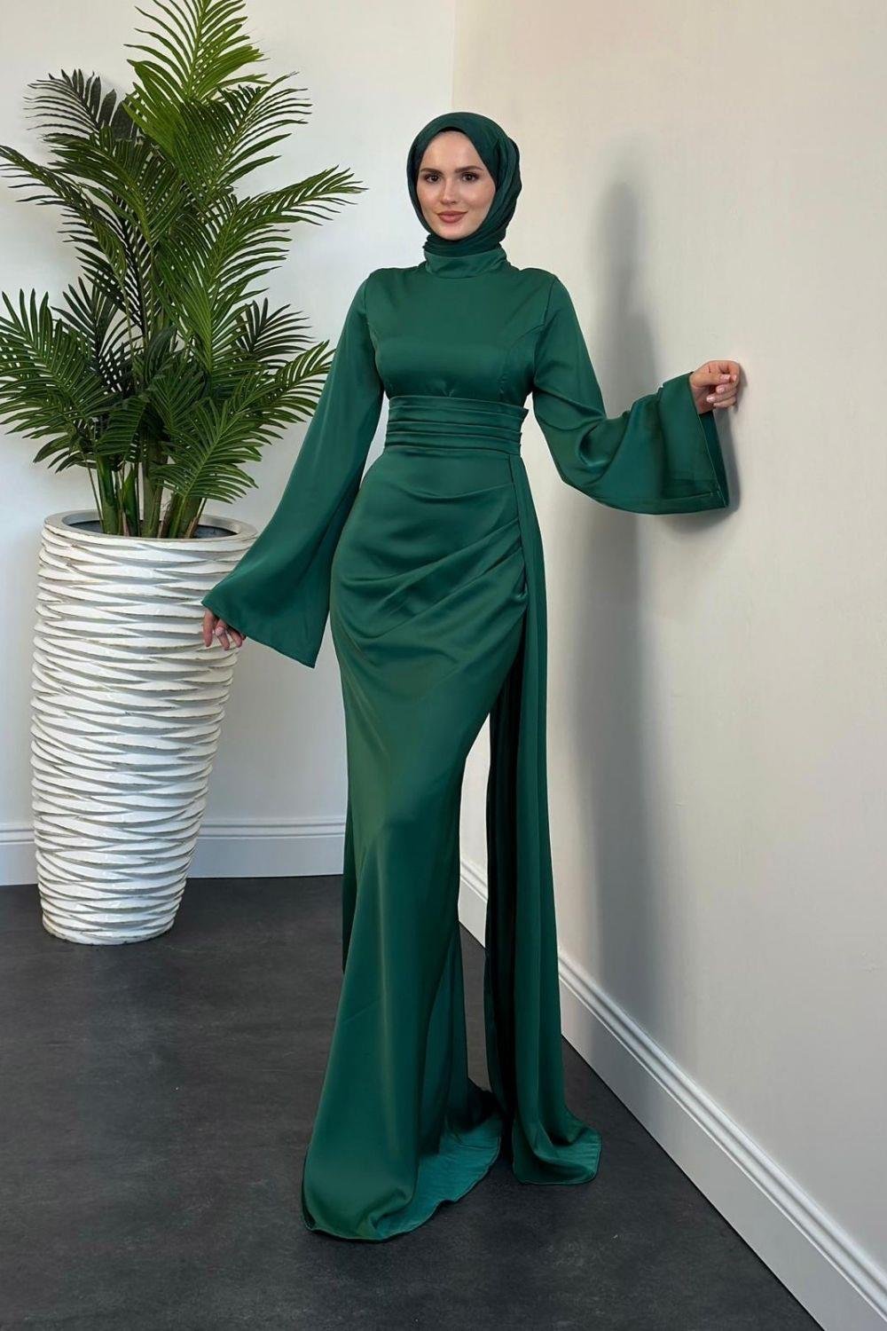 Birsel Balık Abiye Yeşil 1041 