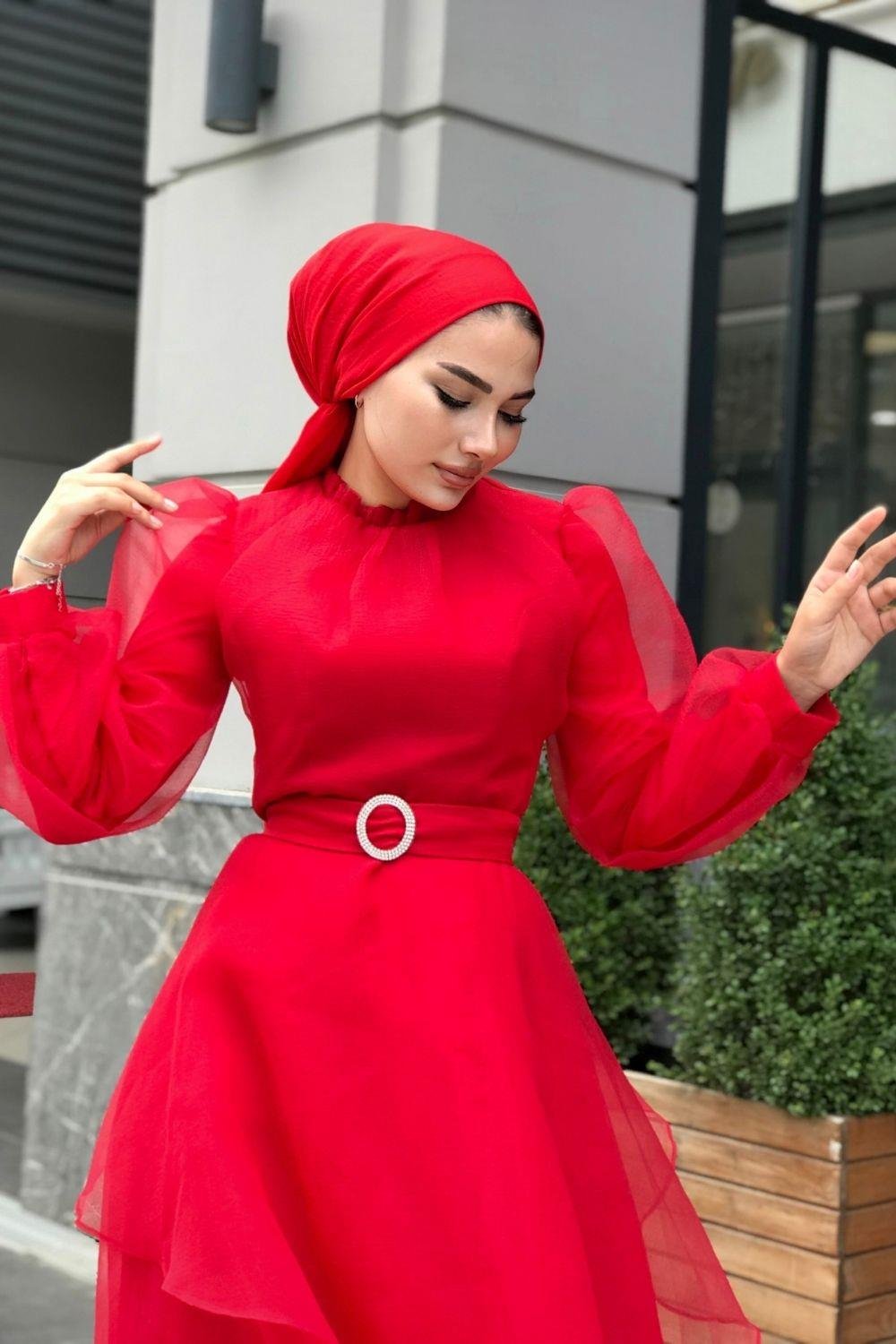 Asena Abiye Kırmızı 1094 