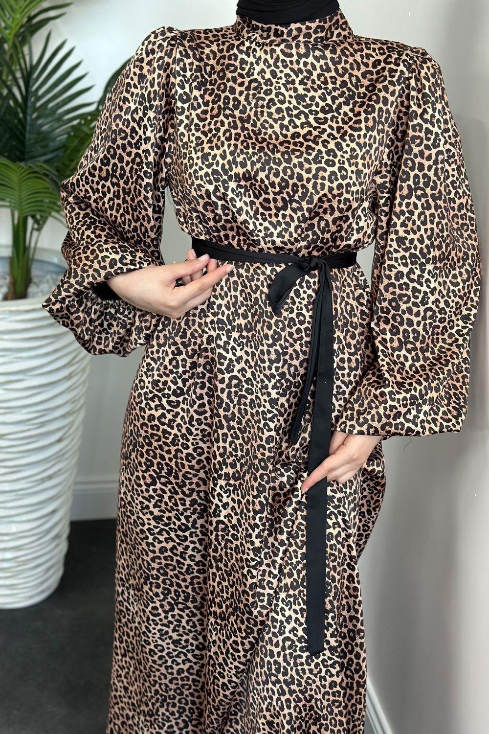 Jason Leopar Abiye Kahverengi 1107 