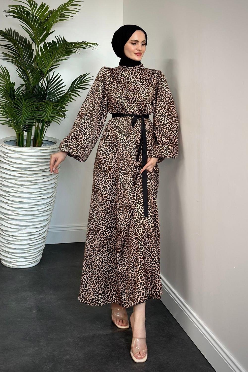 Jason Leopar Abiye Kahverengi 1107 