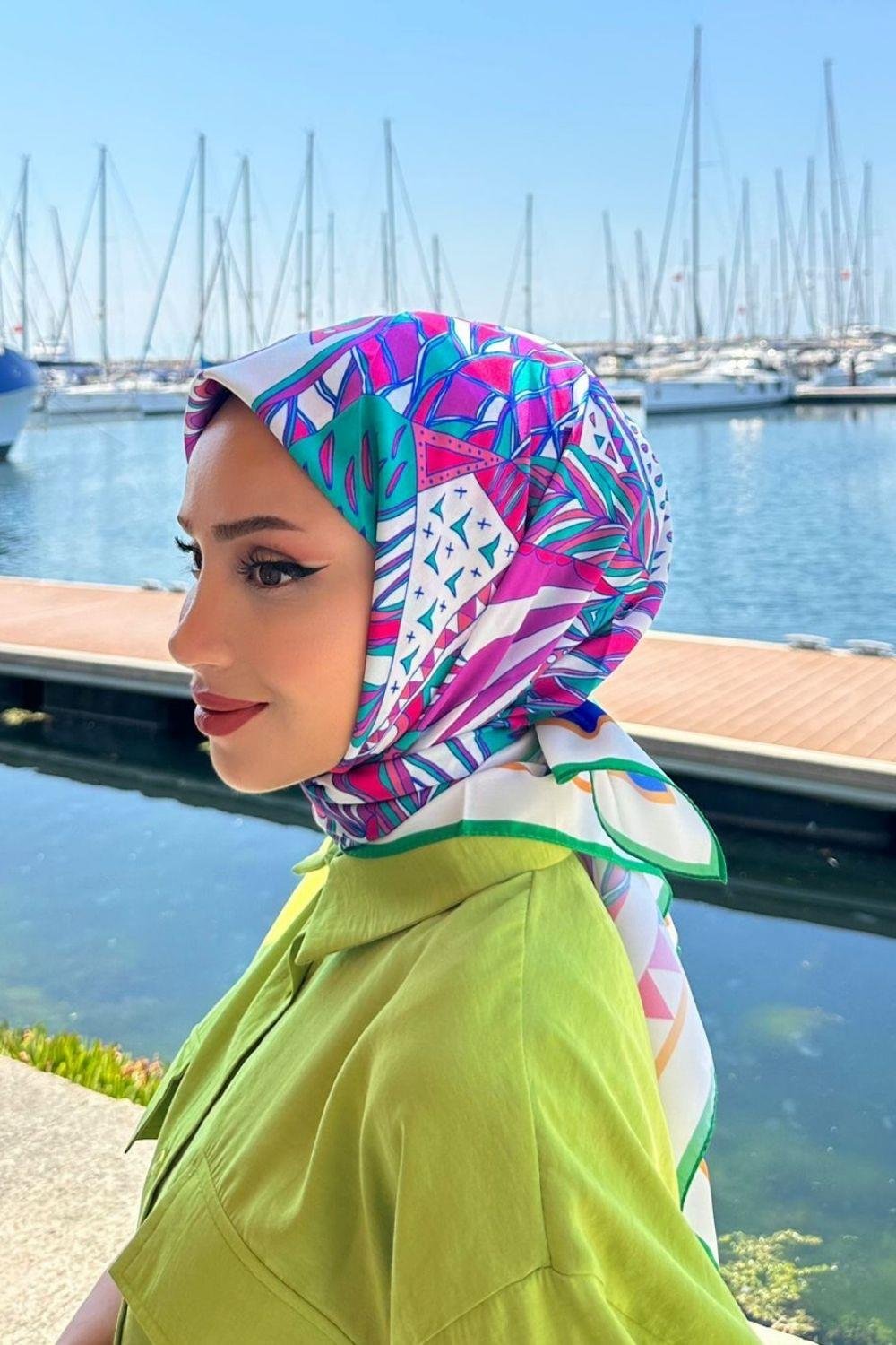 Darla Eşarp Yeşil 1120 