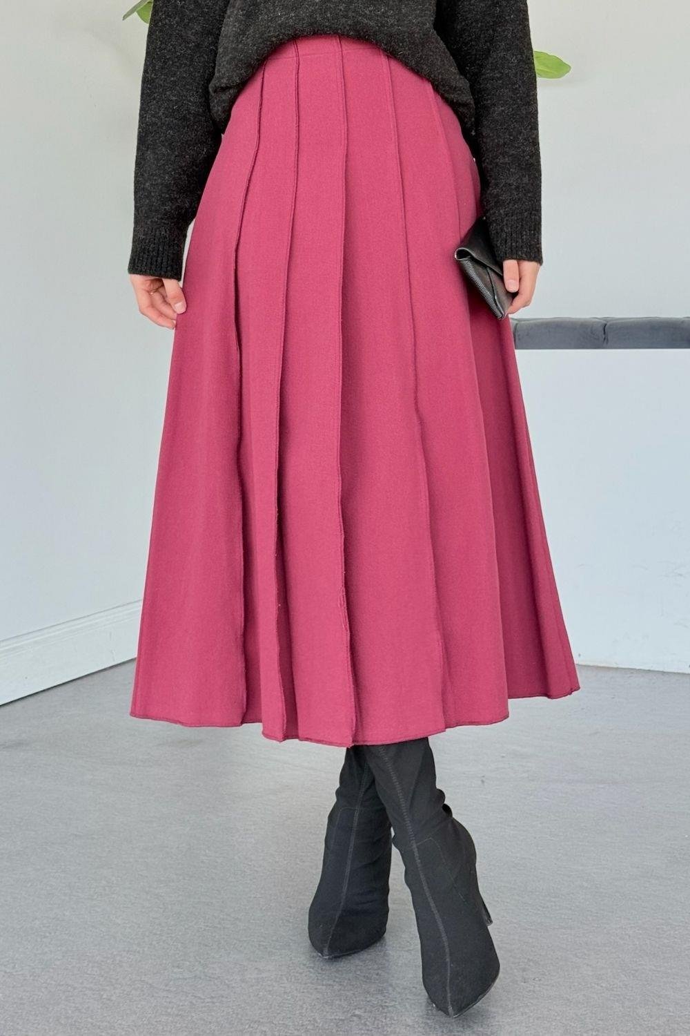 Gabardin Etek Bordo 11200 