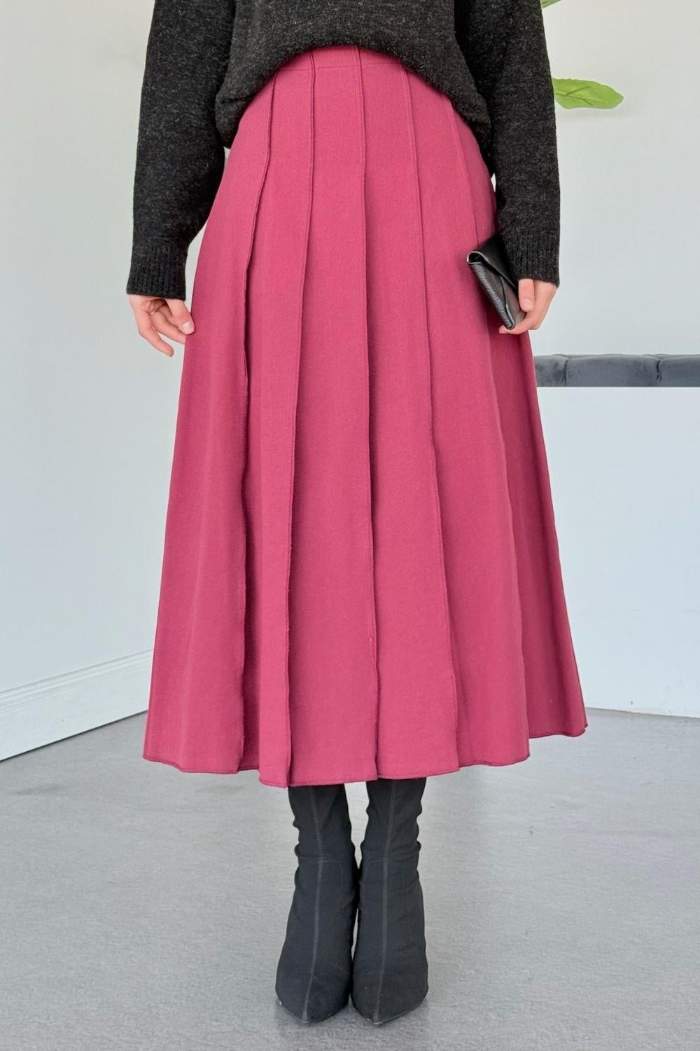 Gabardin Etek Bordo 11200 