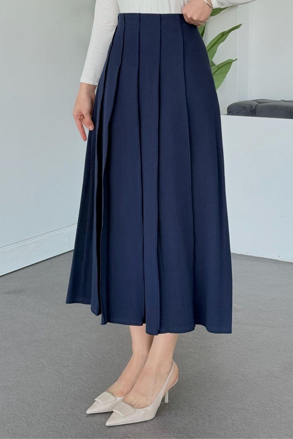 Gabardin Etek Lacivert 11200 