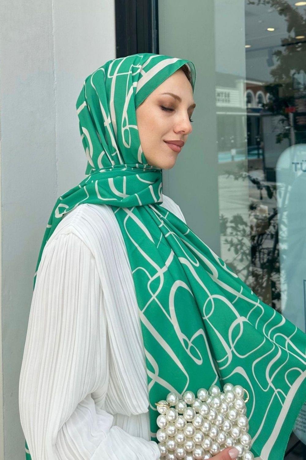 Maze Şal Yeşil 1121 