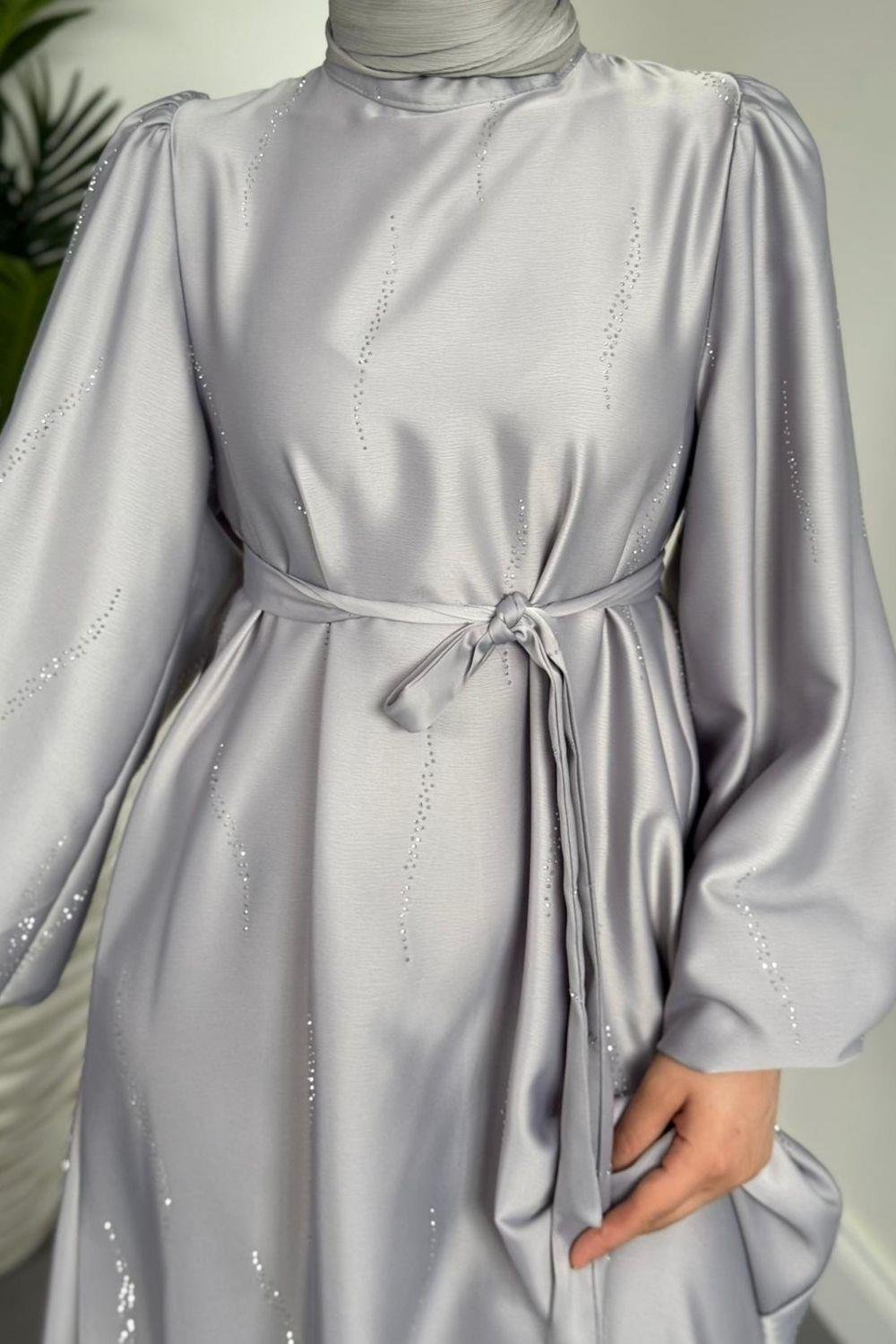 Royal Elbise Gri 1146 