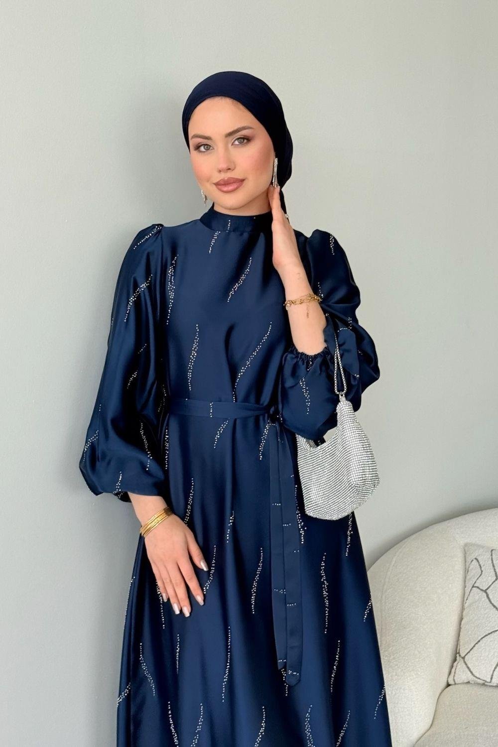 Royal Elbise Lacivert 1146 