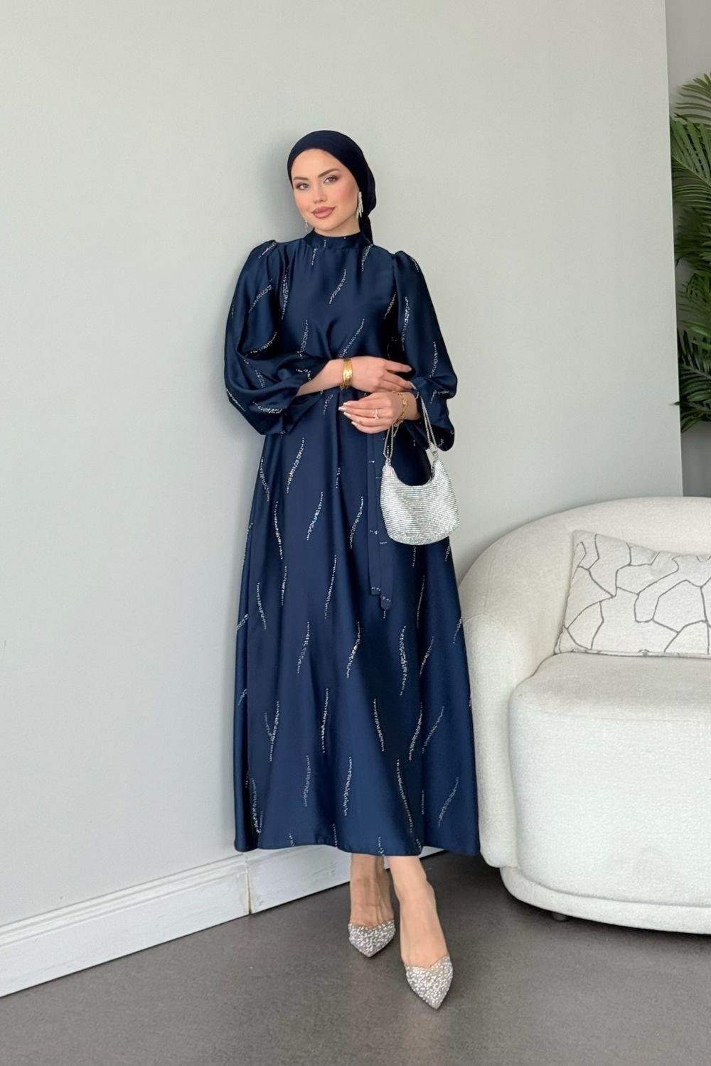 Royal Elbise Lacivert 1146 