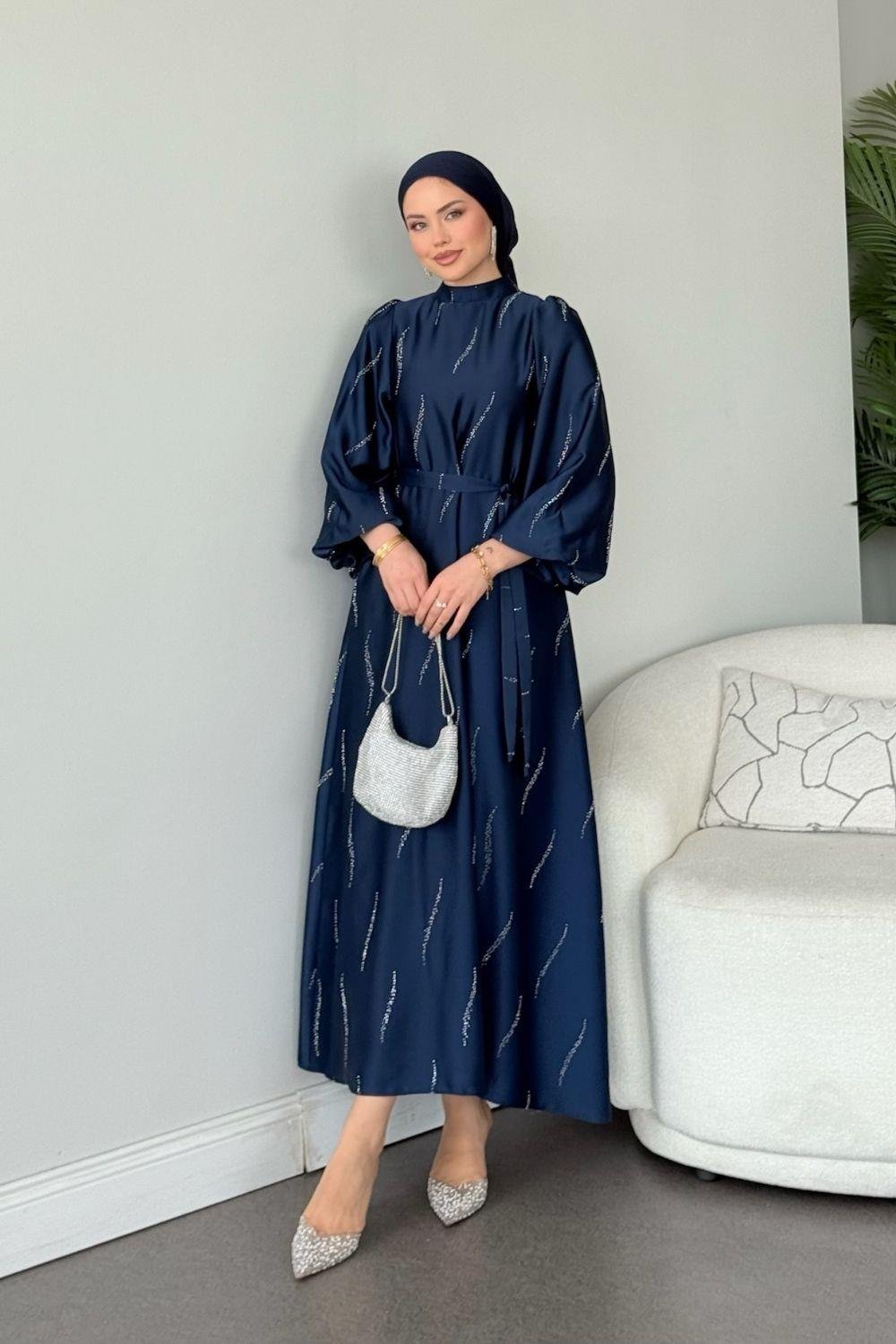 Royal Elbise Lacivert 1146 