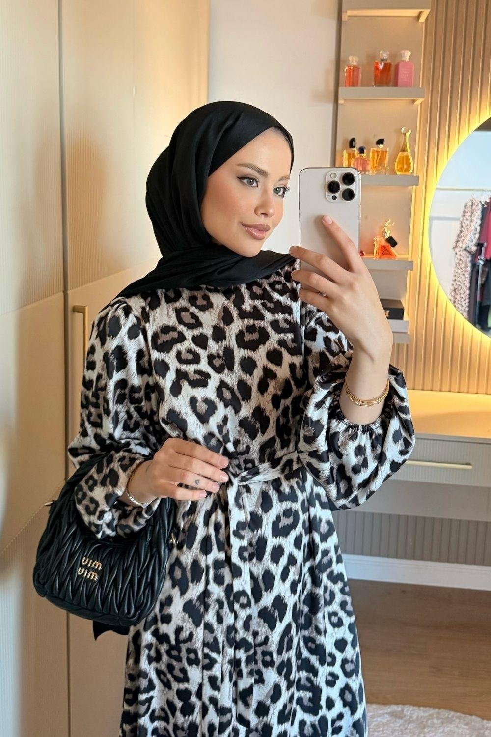 Irmak Elbise Siyah 1154 