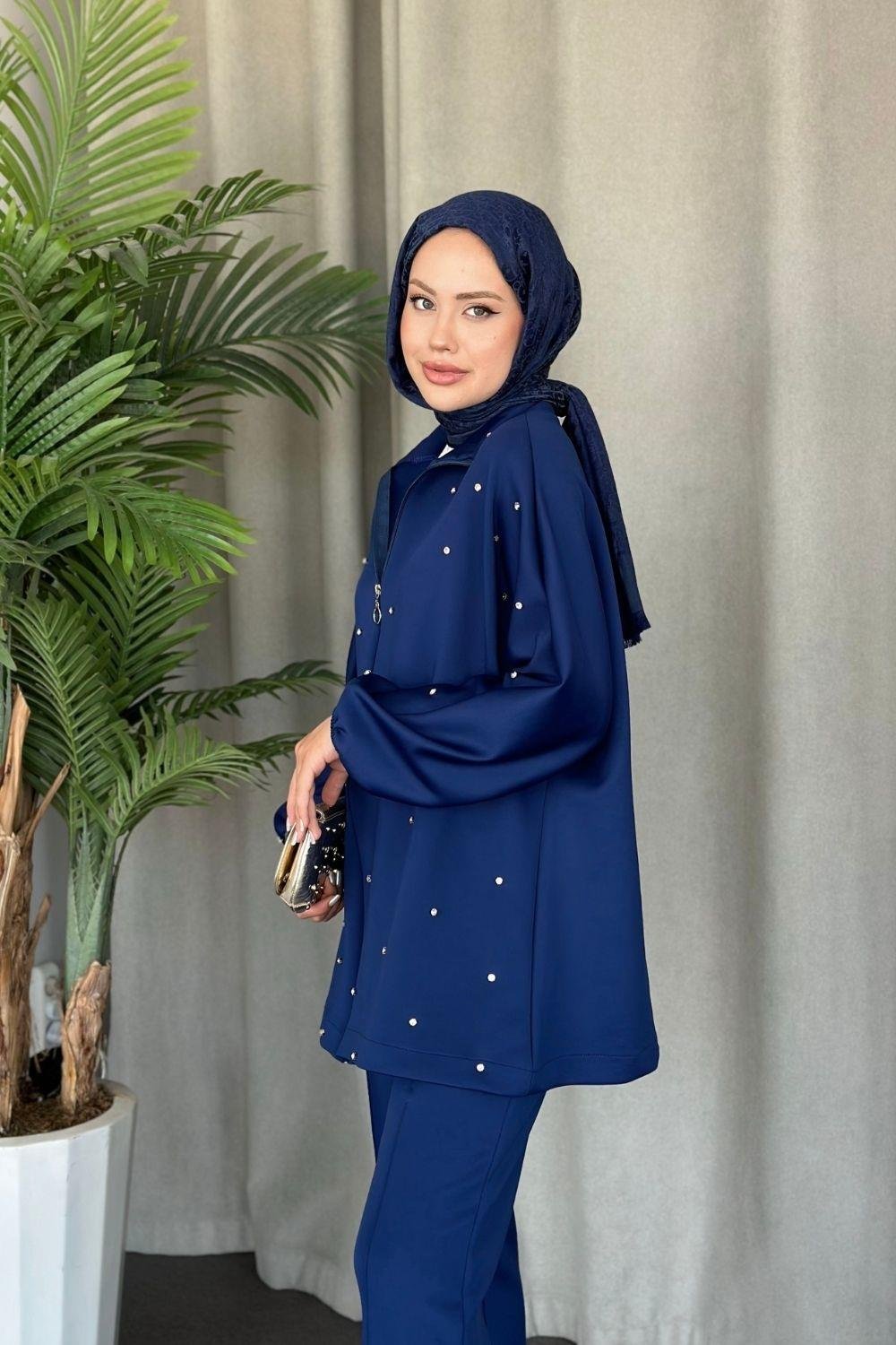 Nepa Taşlı Scuba Takım Lacivert 11700 