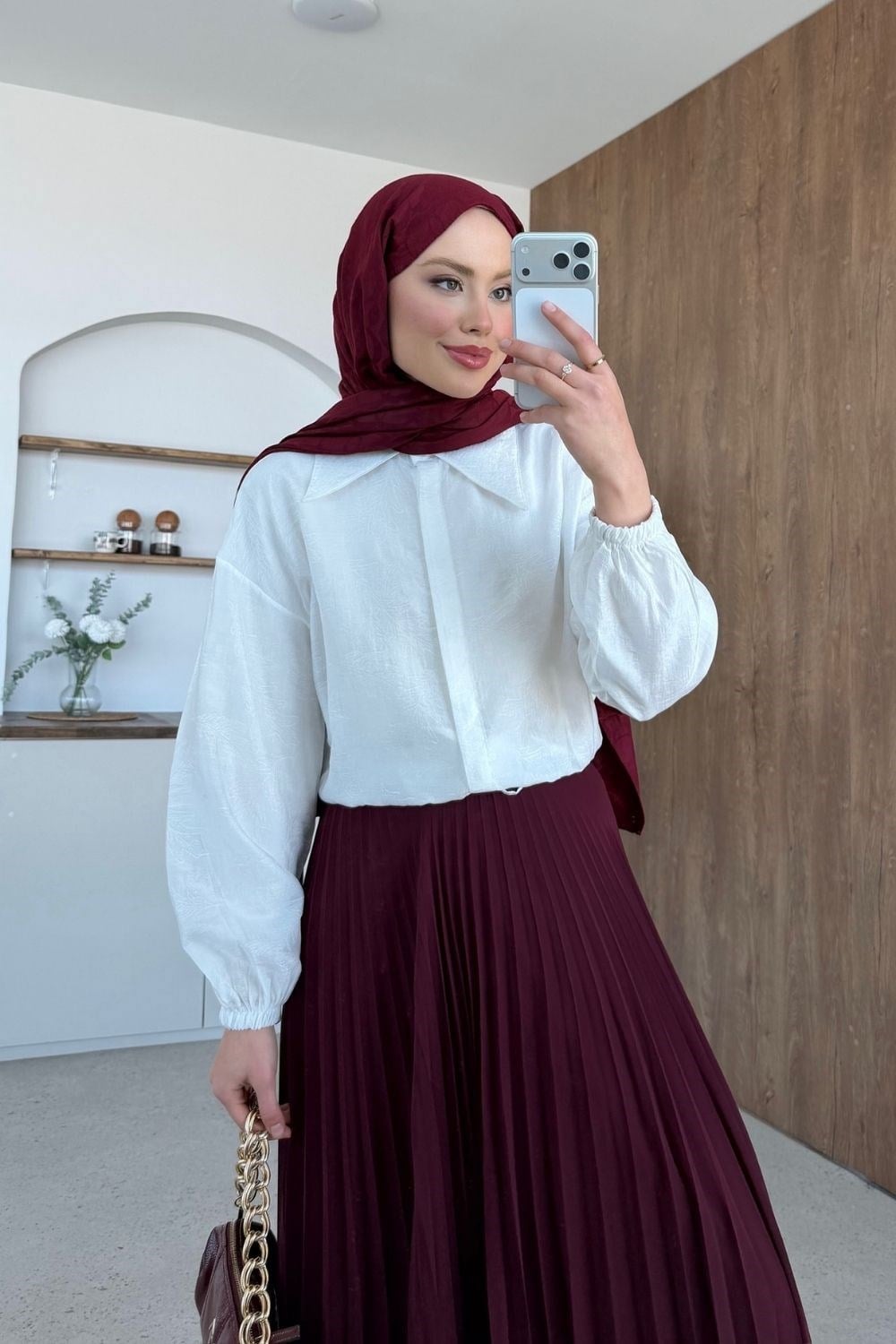 Vanilla Gömlek Beyaz 1208 