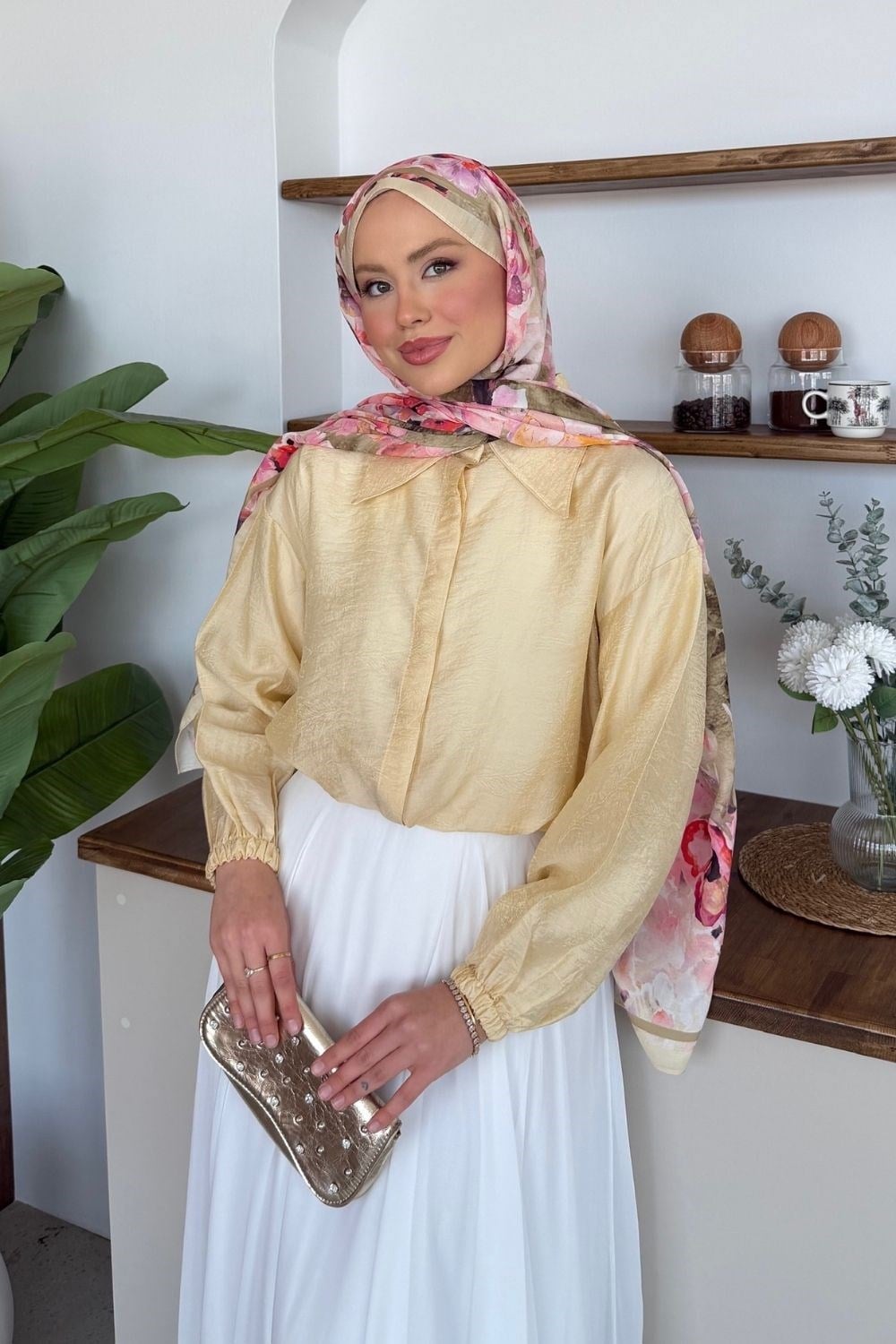 Vanilla Gömlek Sarı 1208 