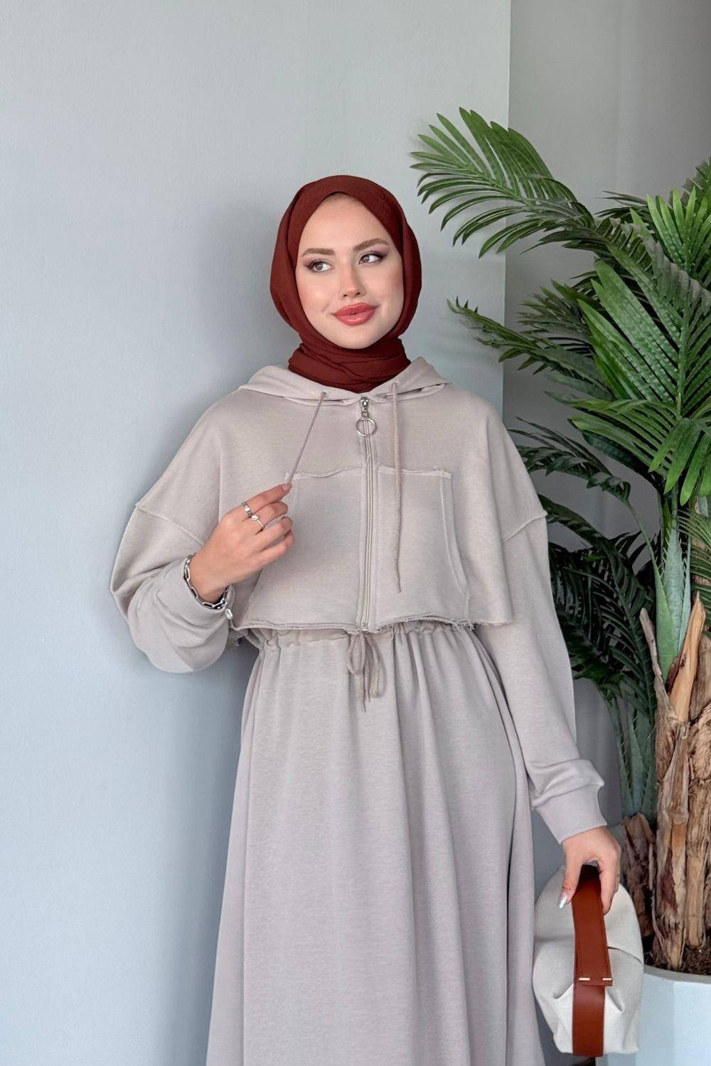 Bloom Elbise Bej 121000 