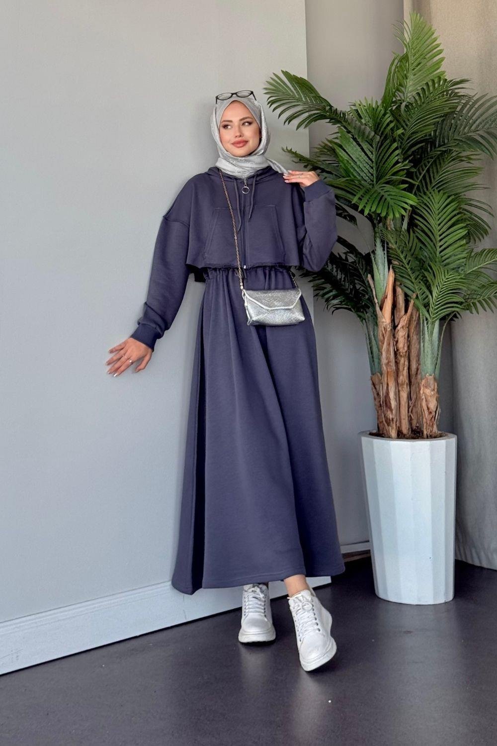 Bloom Elbise Füme 121000 