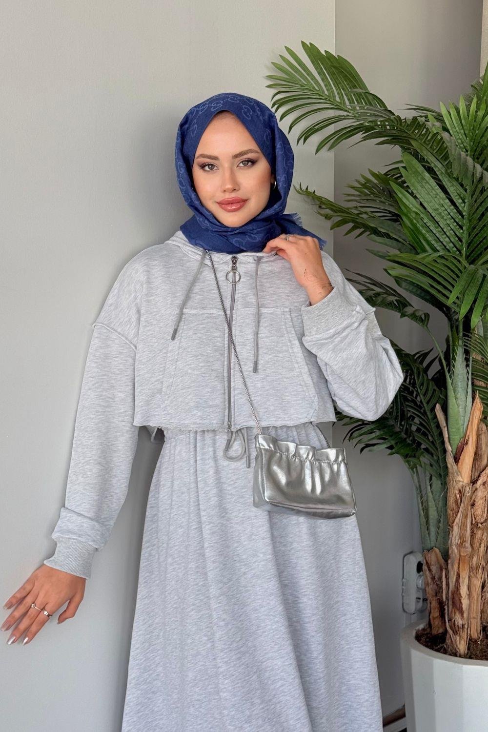 Bloom Elbise Gri 121000 