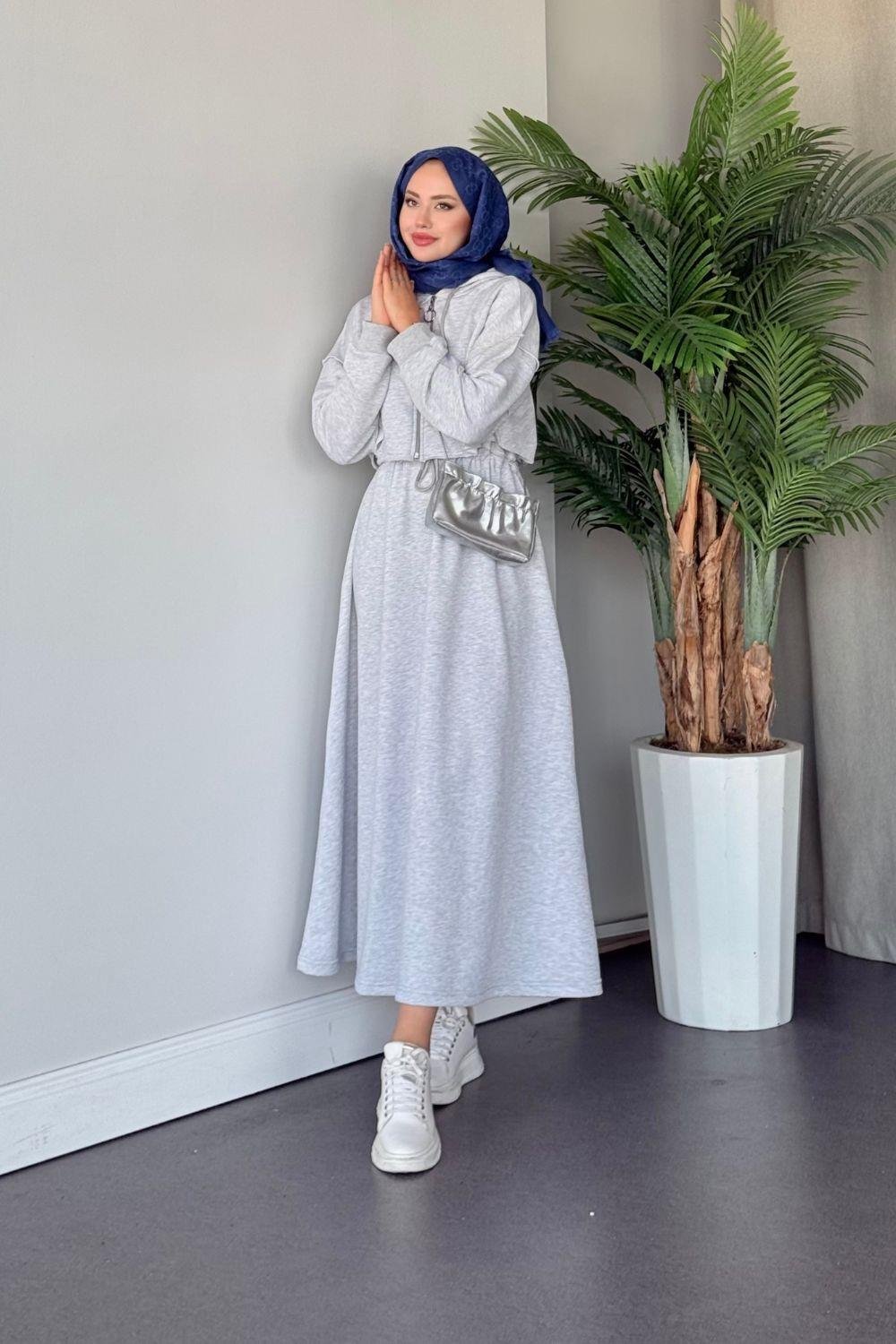 Bloom Elbise Gri 121000 