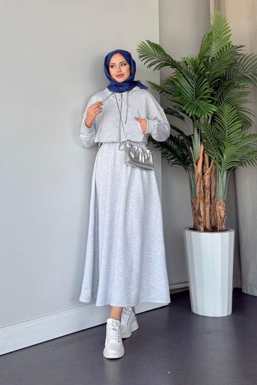 Bloom Elbise Gri 121000 