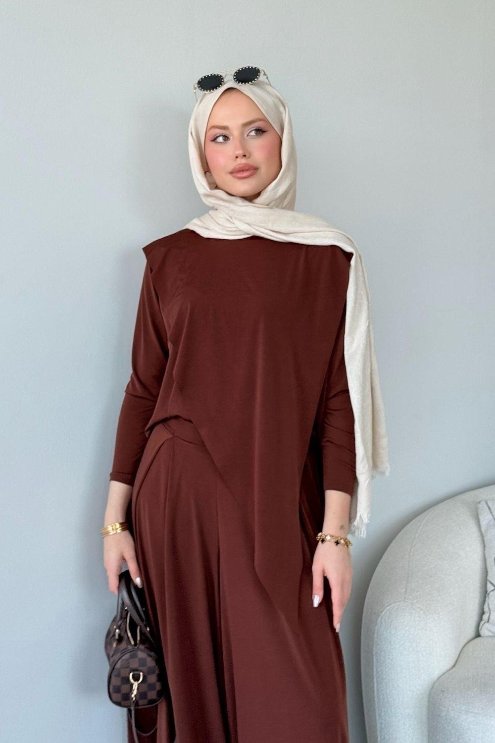 Katar Sandy takım Kahverengi 1370 