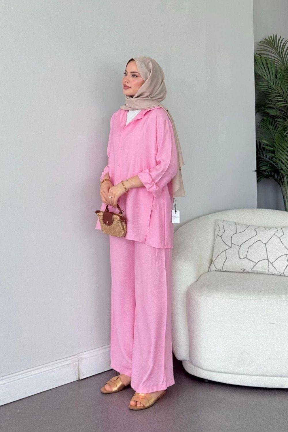 Yalıkavak İkili Takım Pembe 139000 