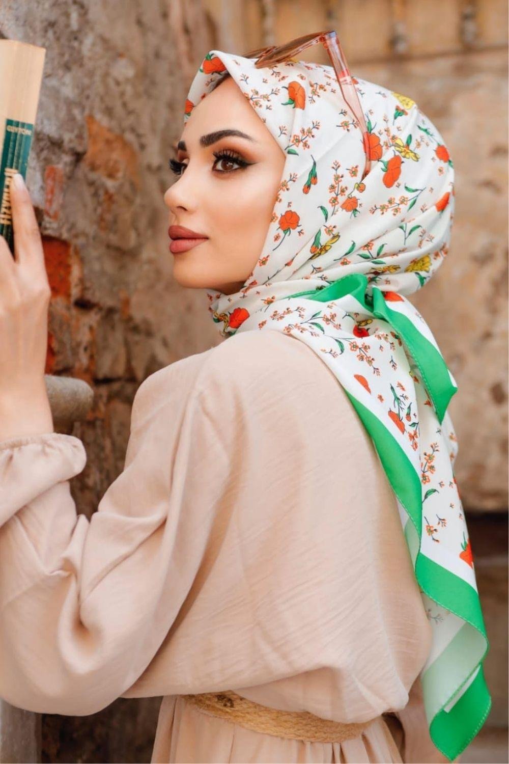 Afrodit Eşarp Krem 1399 