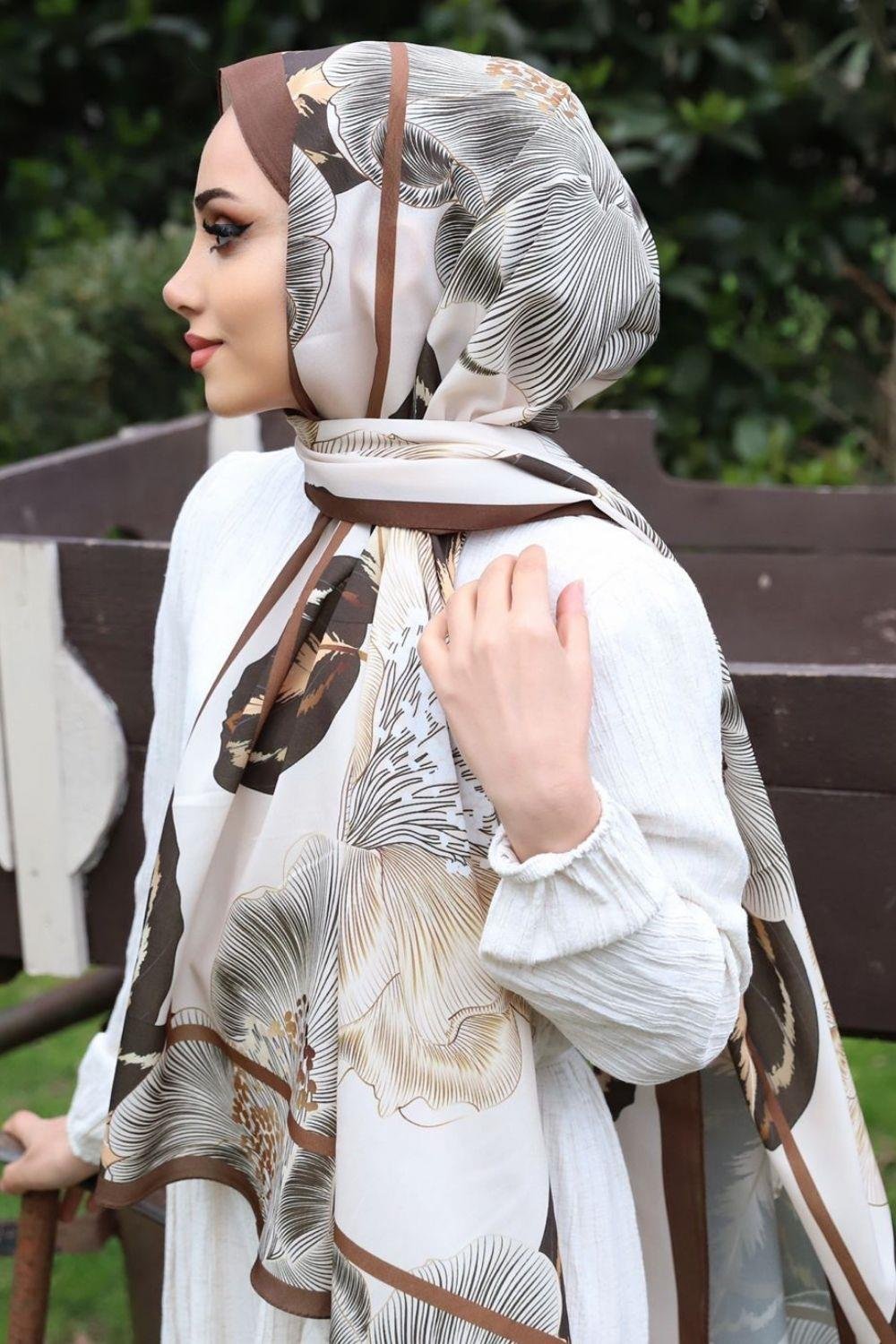 İnci Şal Kahverengi 1794 