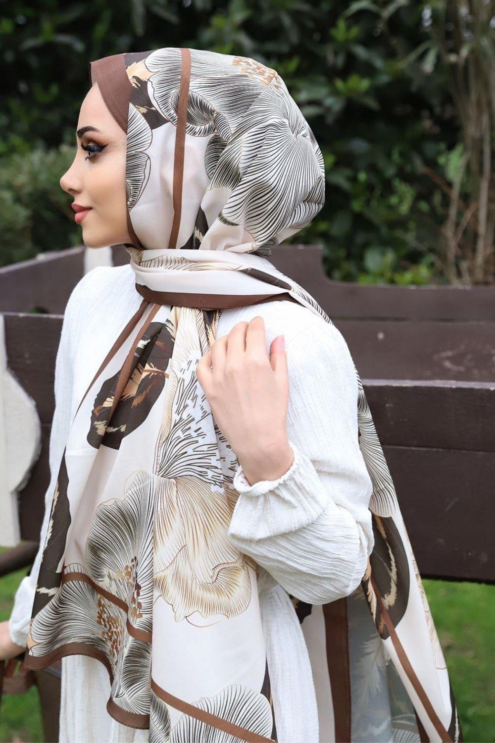 İnci Şal Kahverengi 1794 