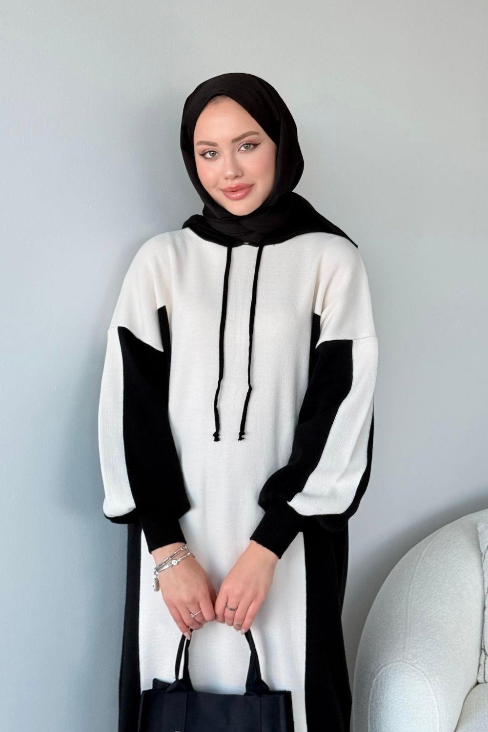 Spor Triko Elbise Siyah 2003 