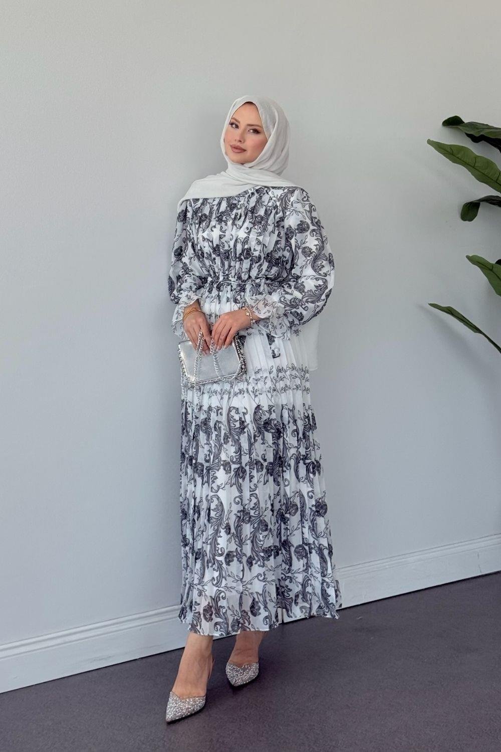 Leona Şifon Elbise Siyah 200500 