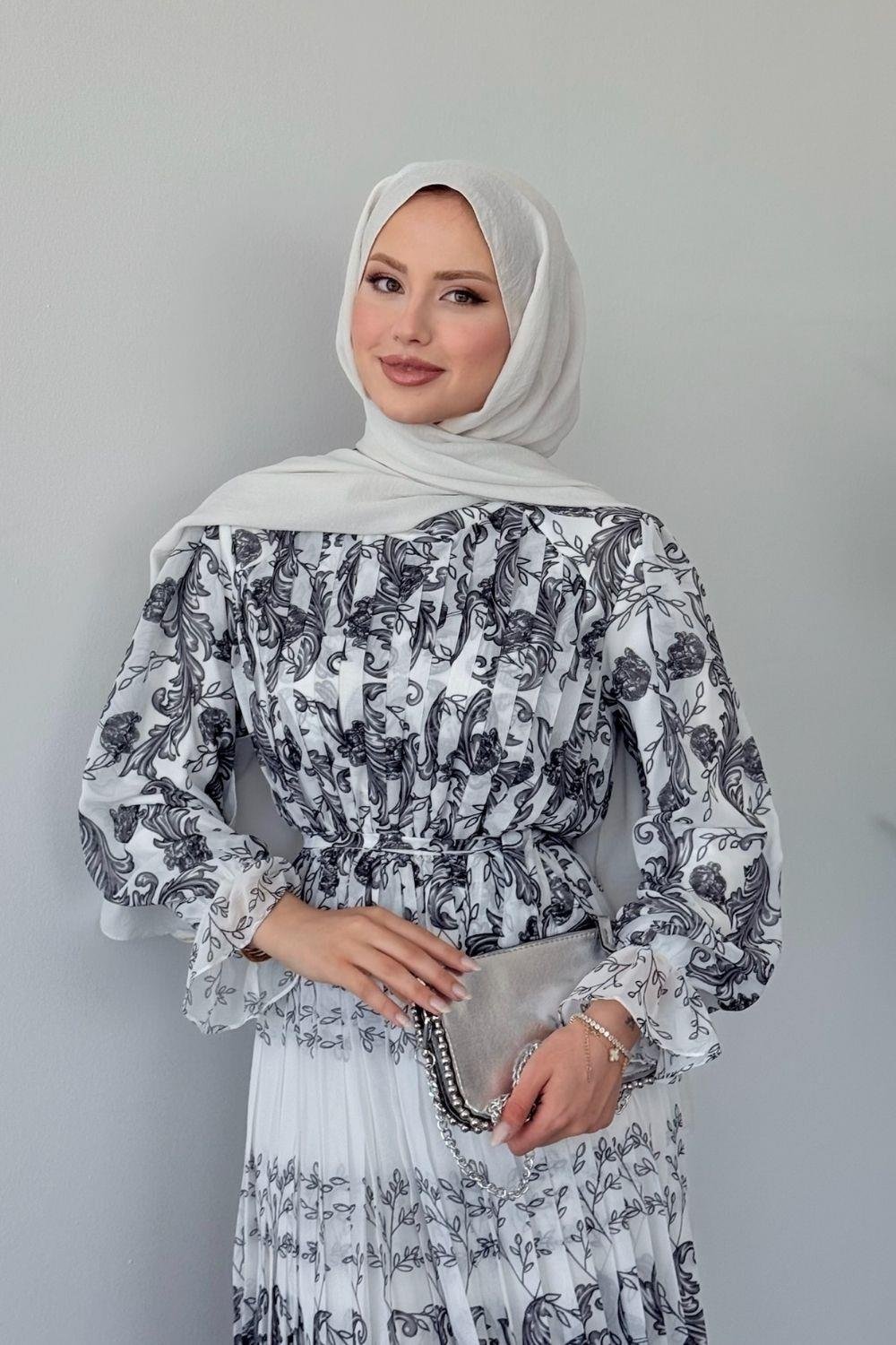 Leona Şifon Elbise Siyah 200500 