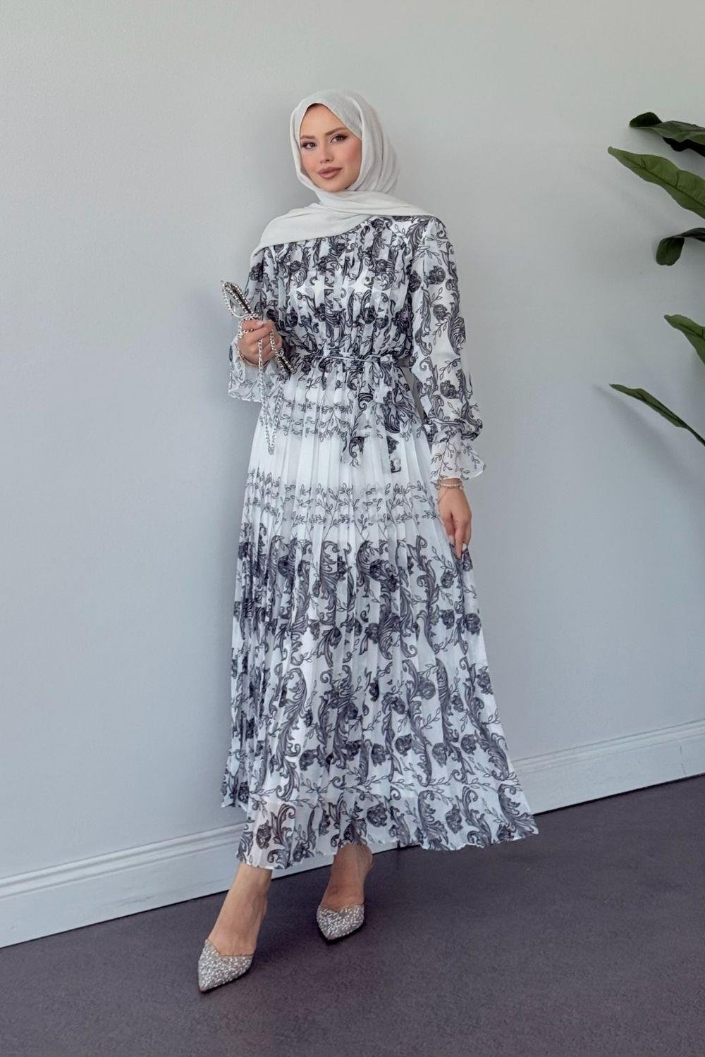 Leona Şifon Elbise Siyah 200500 