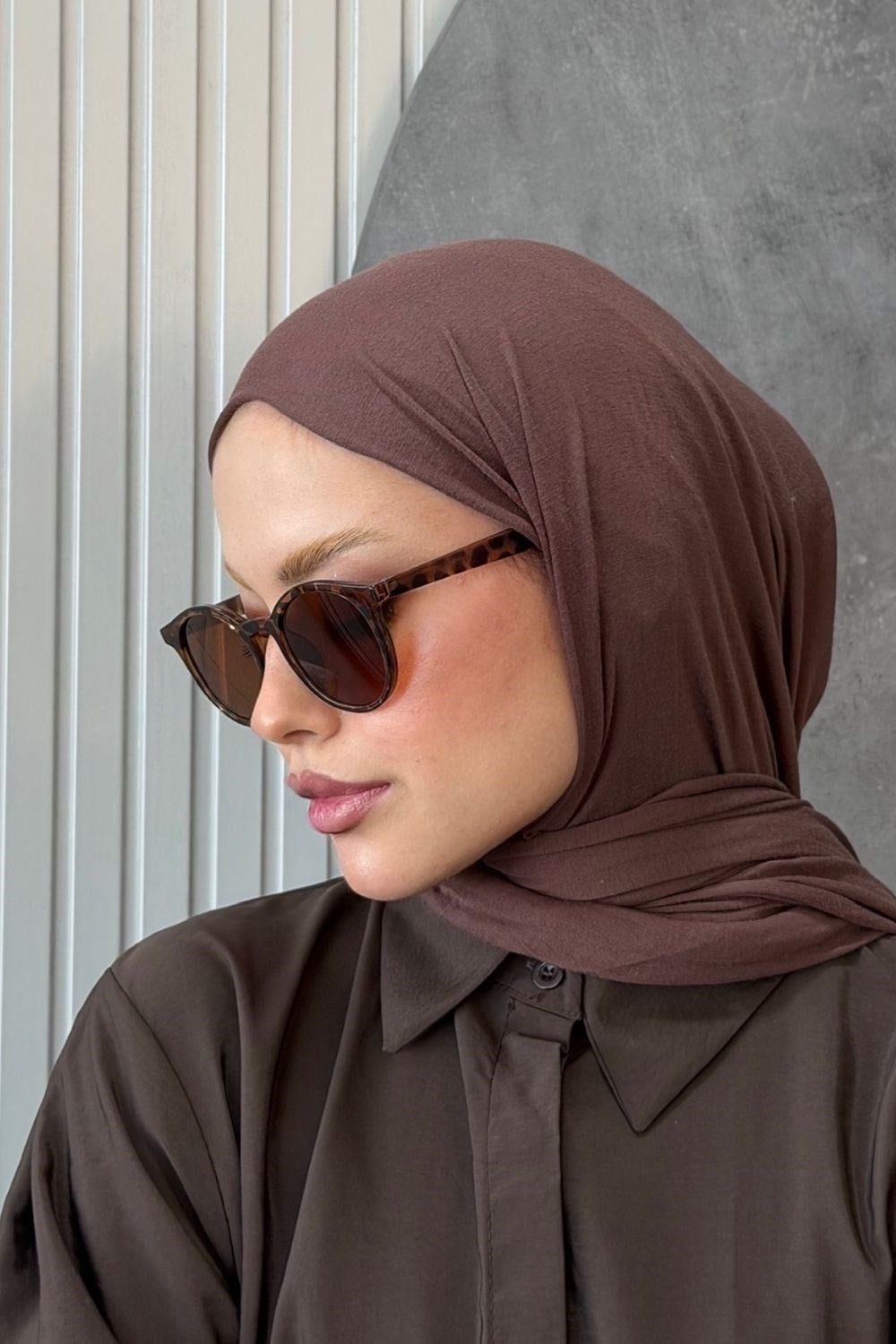 Bianca Oval Gözlük Kahverengi 2018 