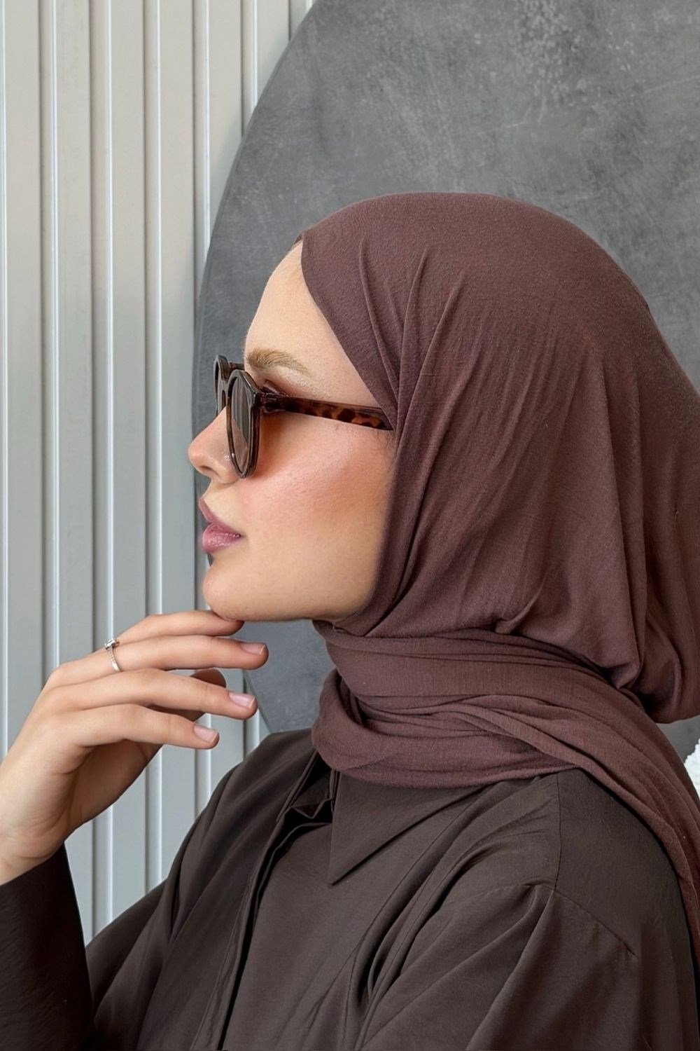 Bianca Oval Gözlük Kahverengi 2018 