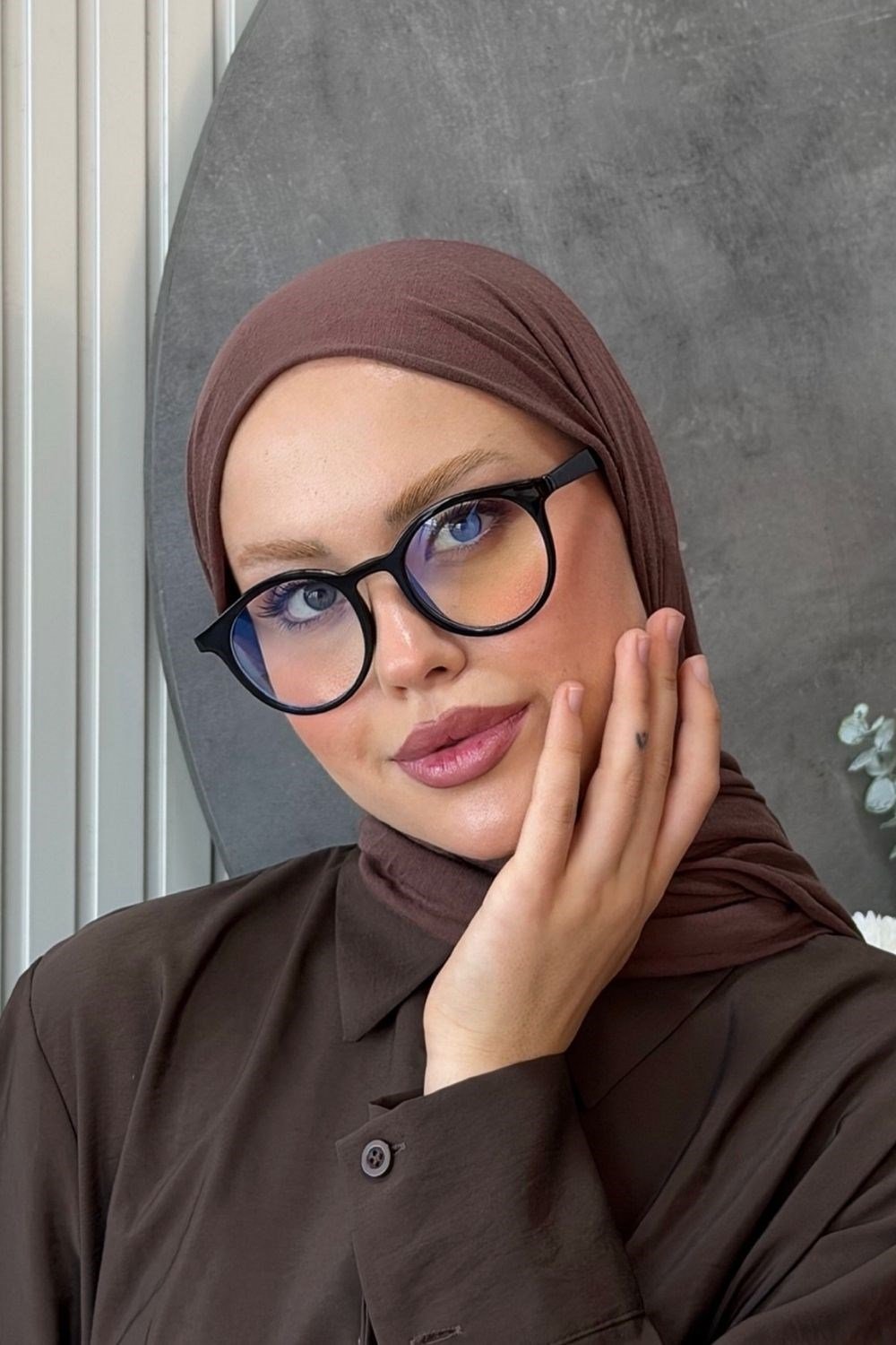 Bianca Oval Gözlük Siyah 2018 
