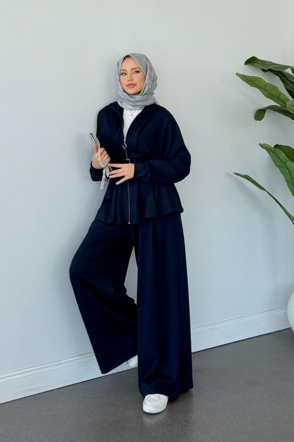 Polo Pantolon Pensli Takım Lacivert 20217 