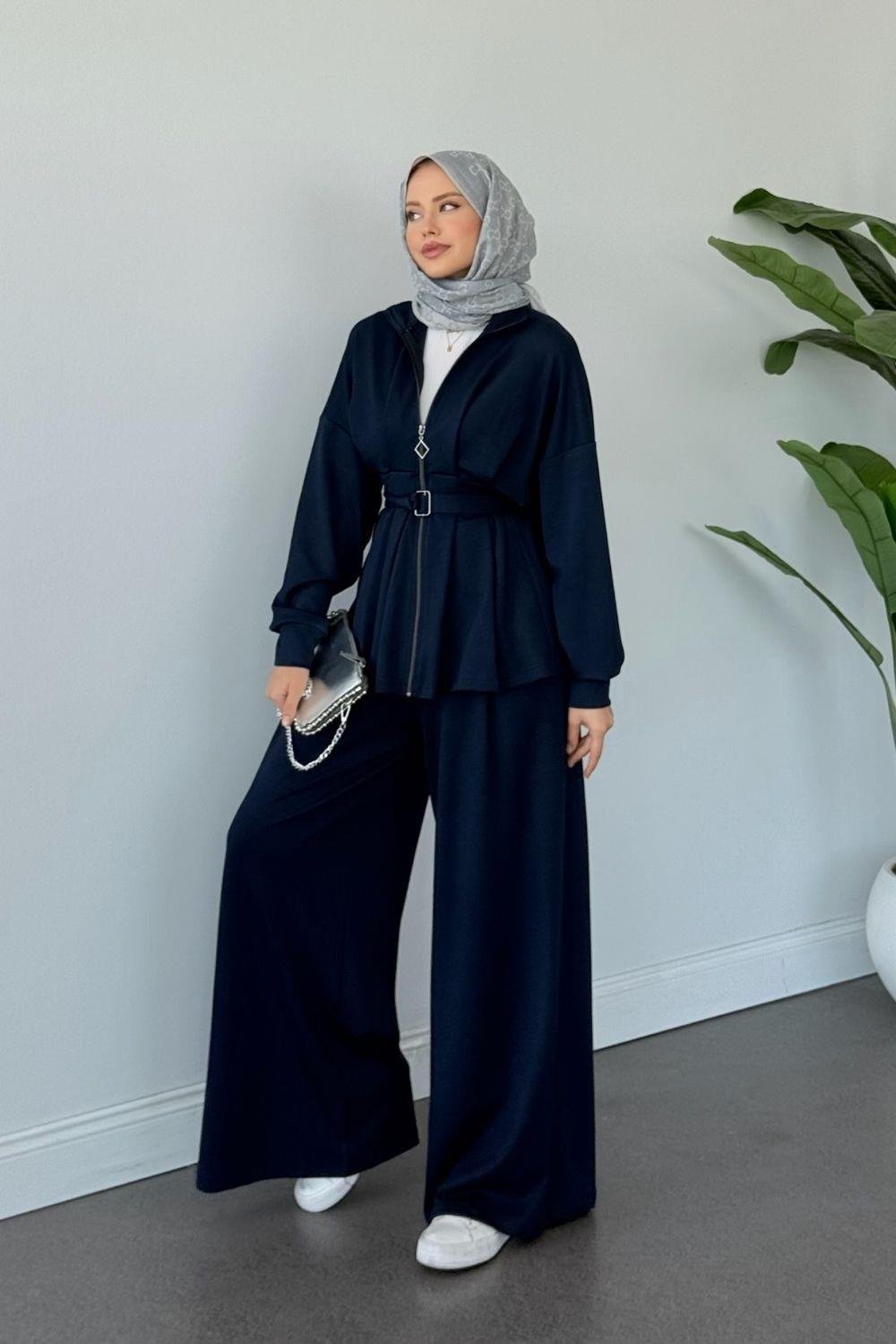 Polo Pantolon Pensli Takım Lacivert 20217 