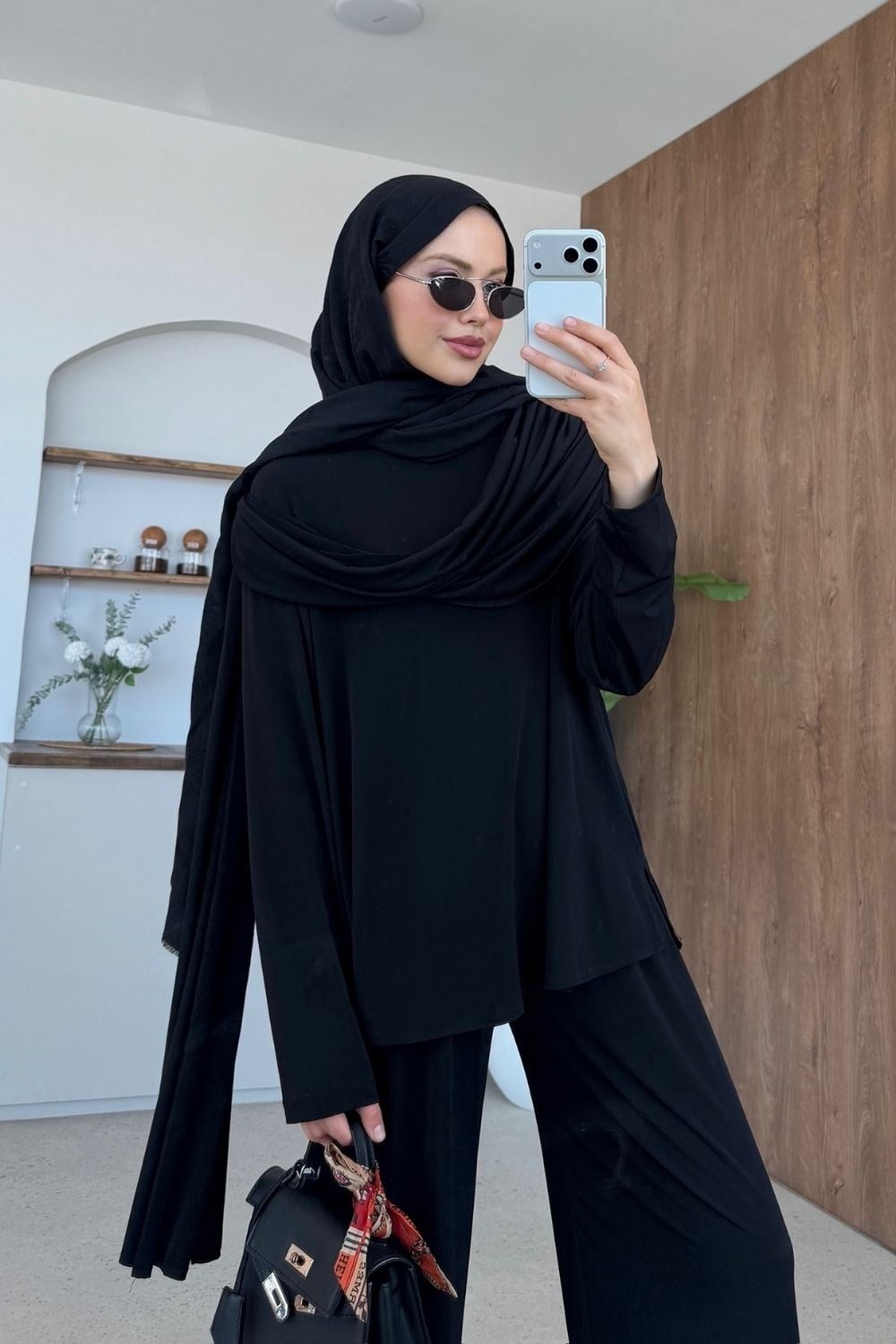 Mika Sandy Takım Siyah 20254 