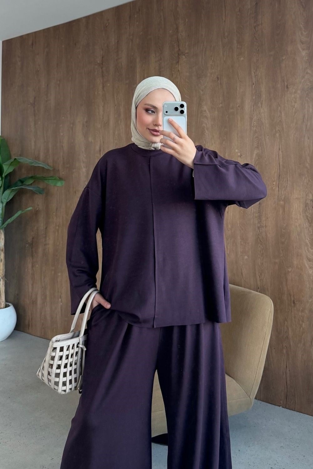 Soft Touch Takım Mor 20256 