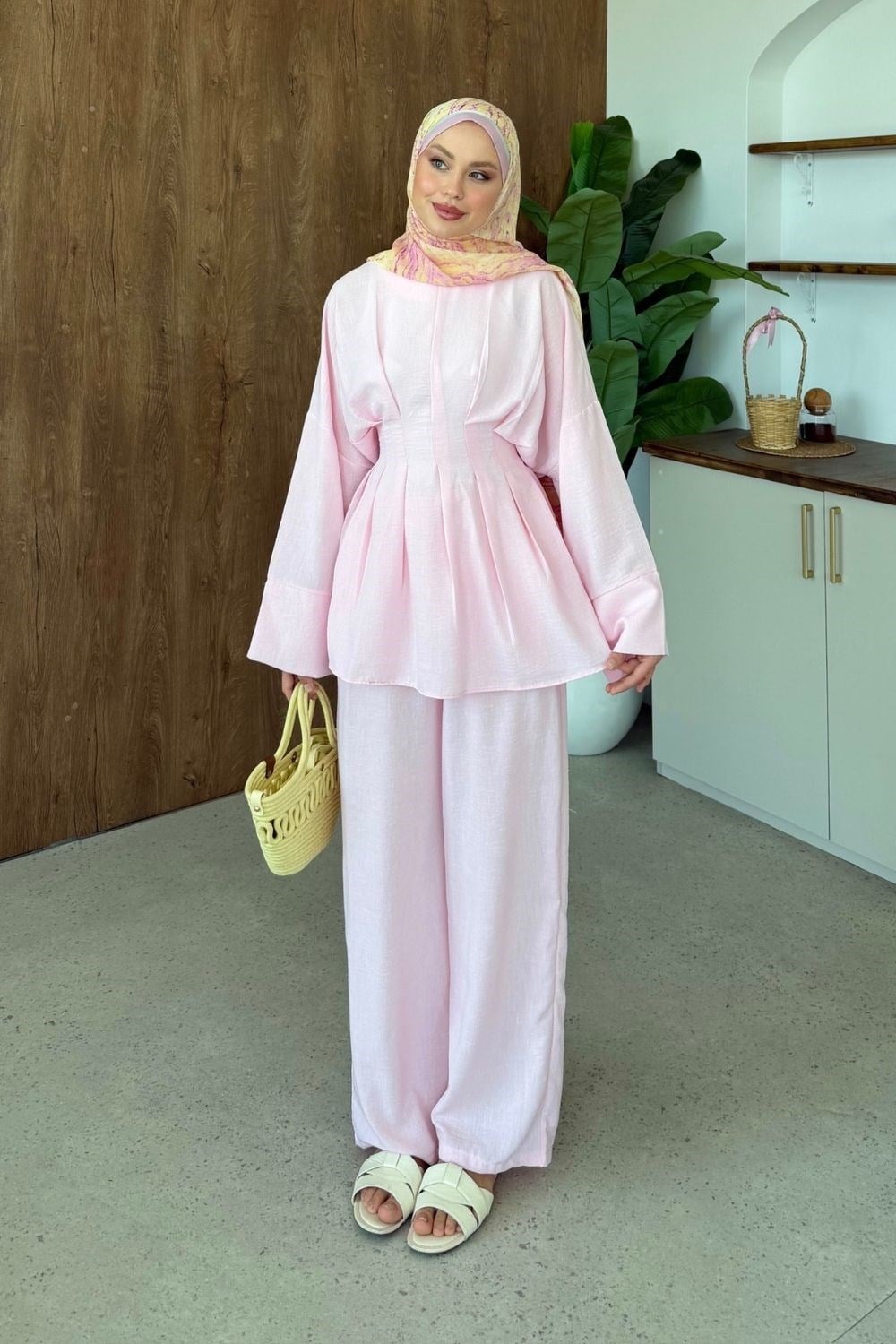 Nilda Keten Takım Pembe 20272 
