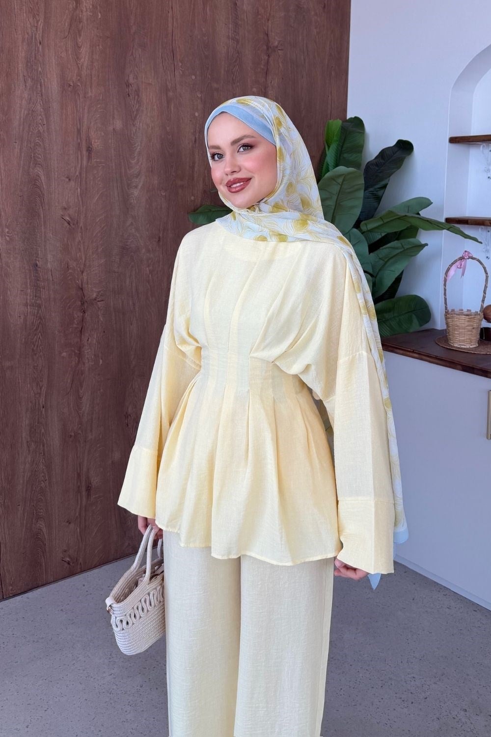 Nilda Keten Takım Sarı 20272 