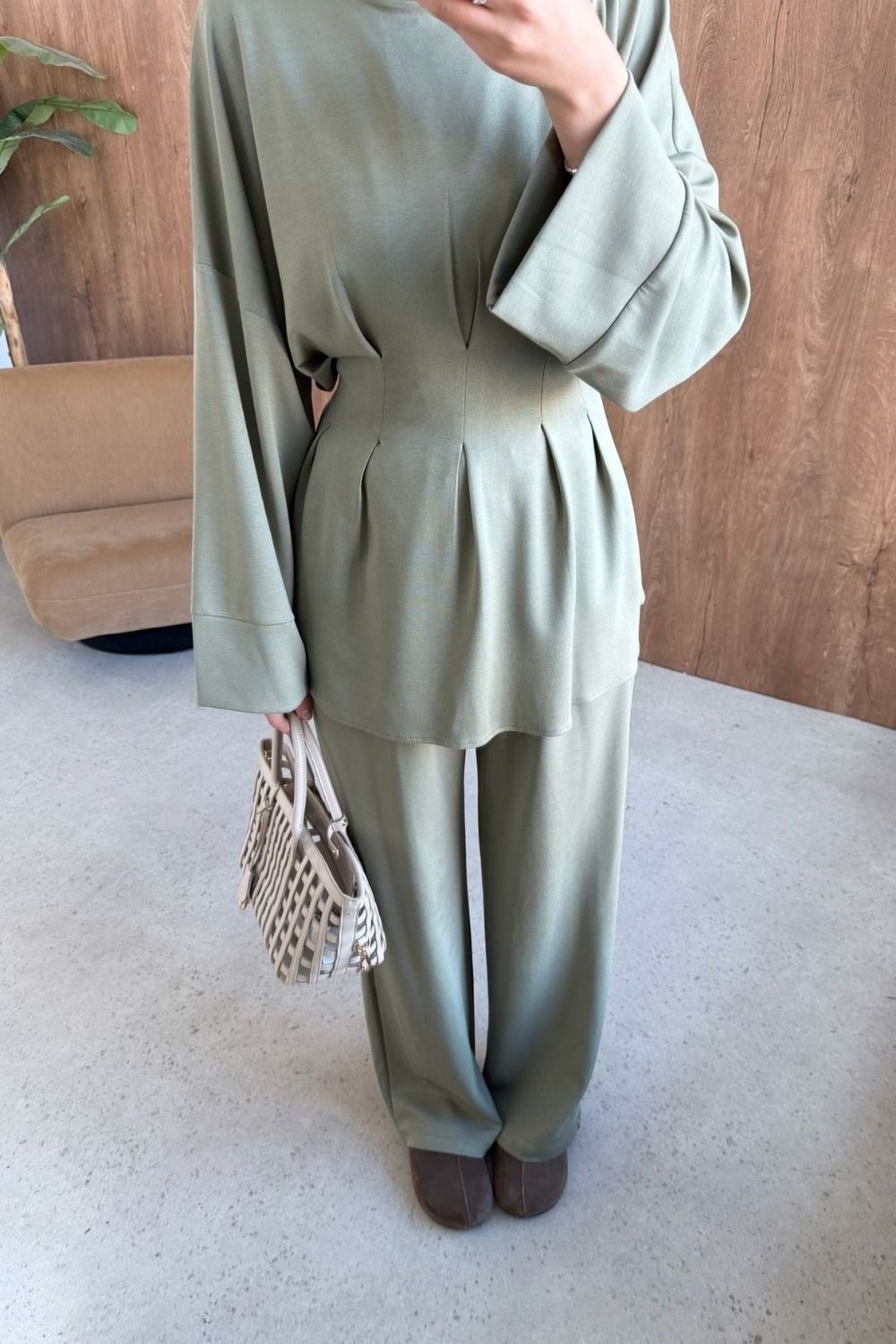 Yelda Bel Pensli Takım Mint 20283 
