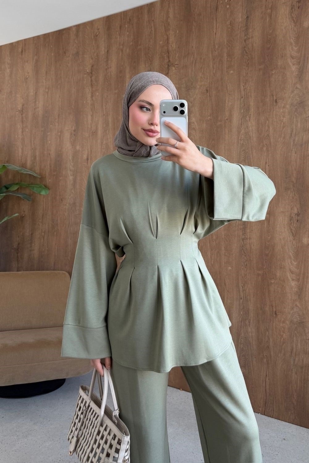 Yelda Bel Pensli Takım Mint 20283 