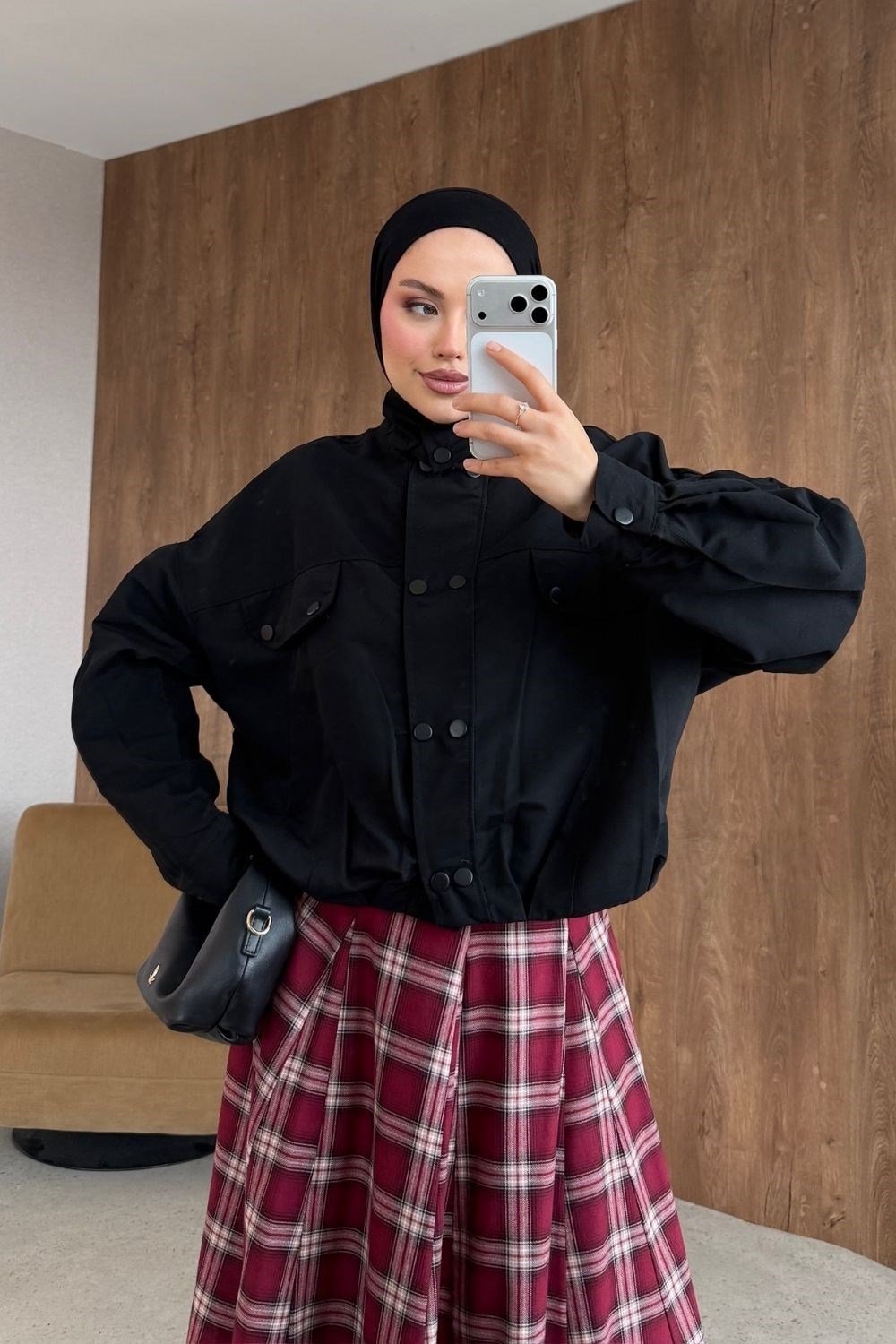 Bomber Ceket Siyah 20290 