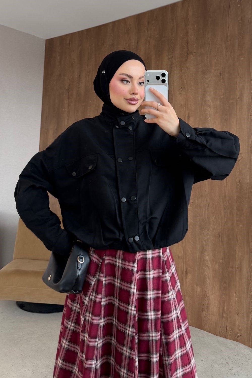 Bomber Ceket Siyah 20290 
