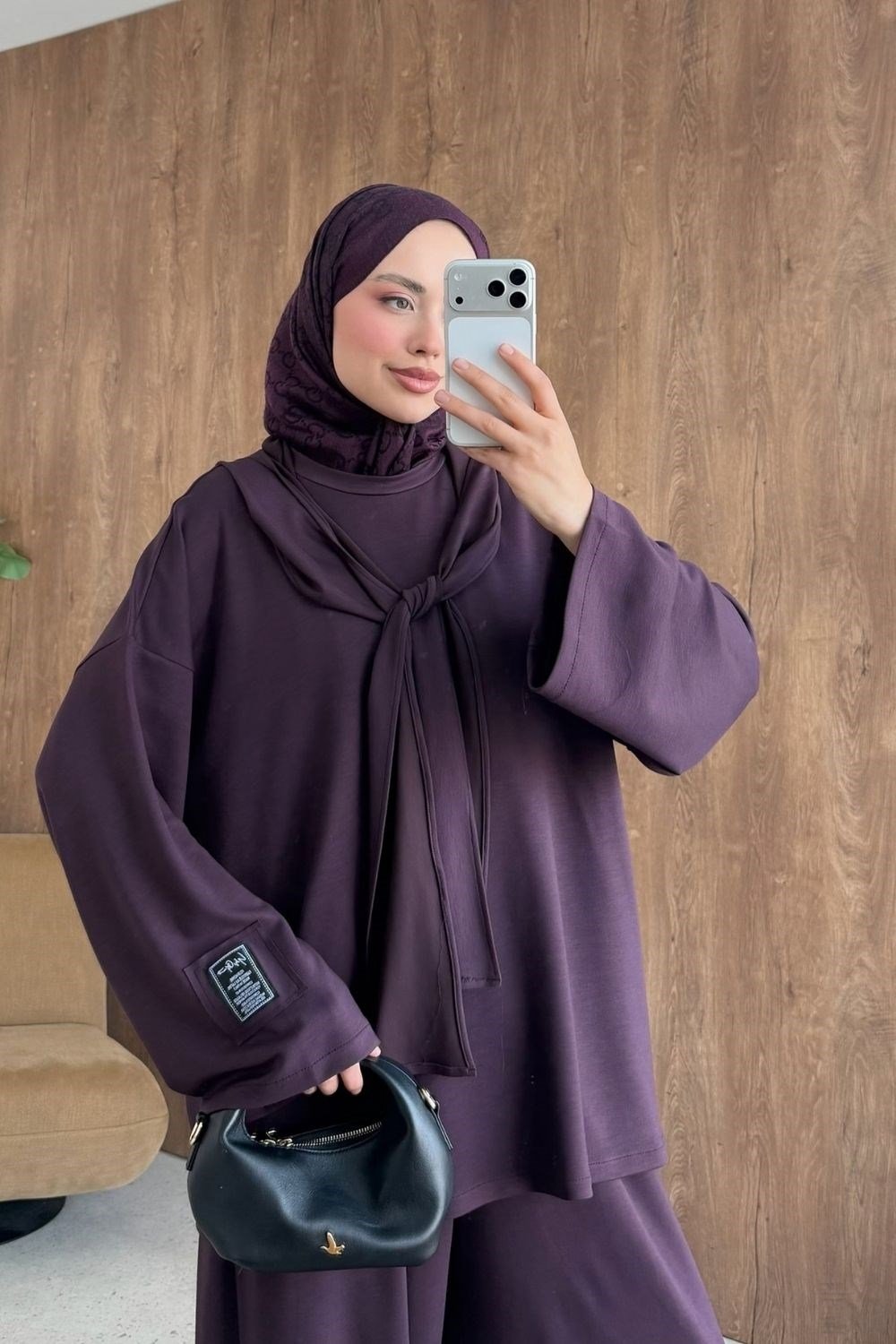 Arma Kol Dty Takım Mürdüm 20296 