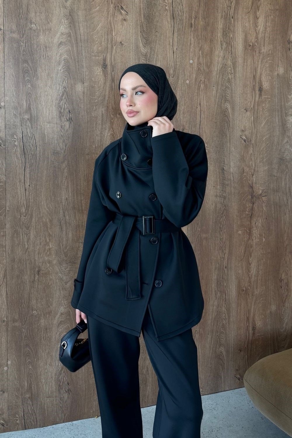 Estelle Scuba Takım Siyah 20298 