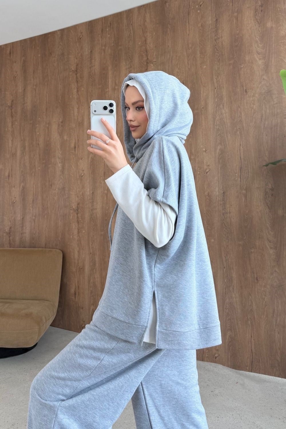 Cool Yelekli Takım Gri 20300 