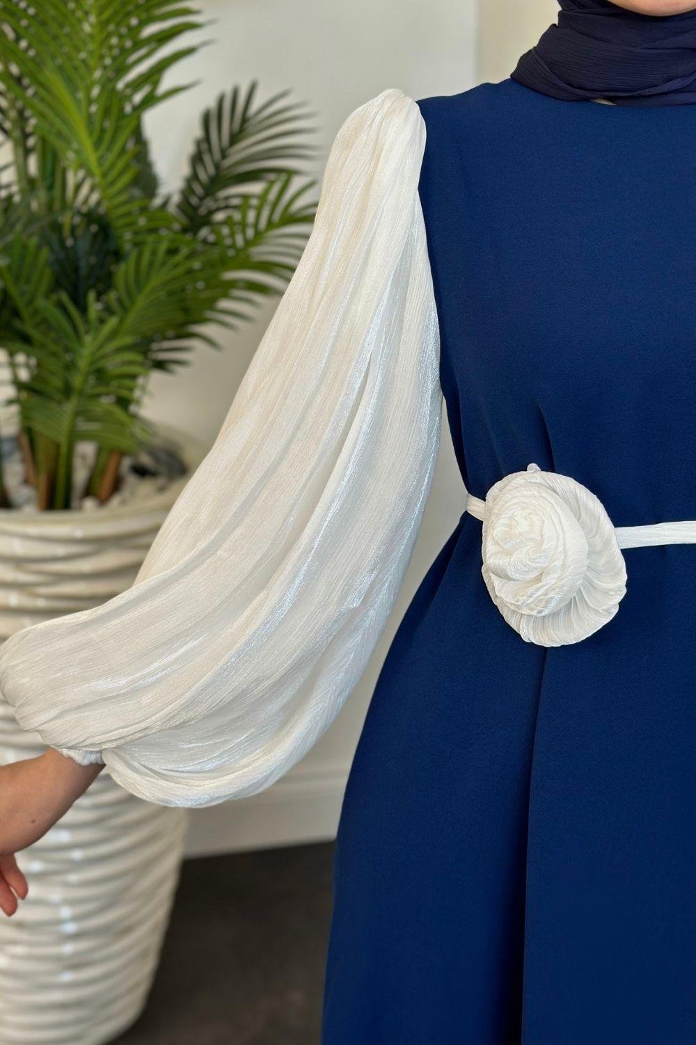 Rose Abiye Mavi 20303 