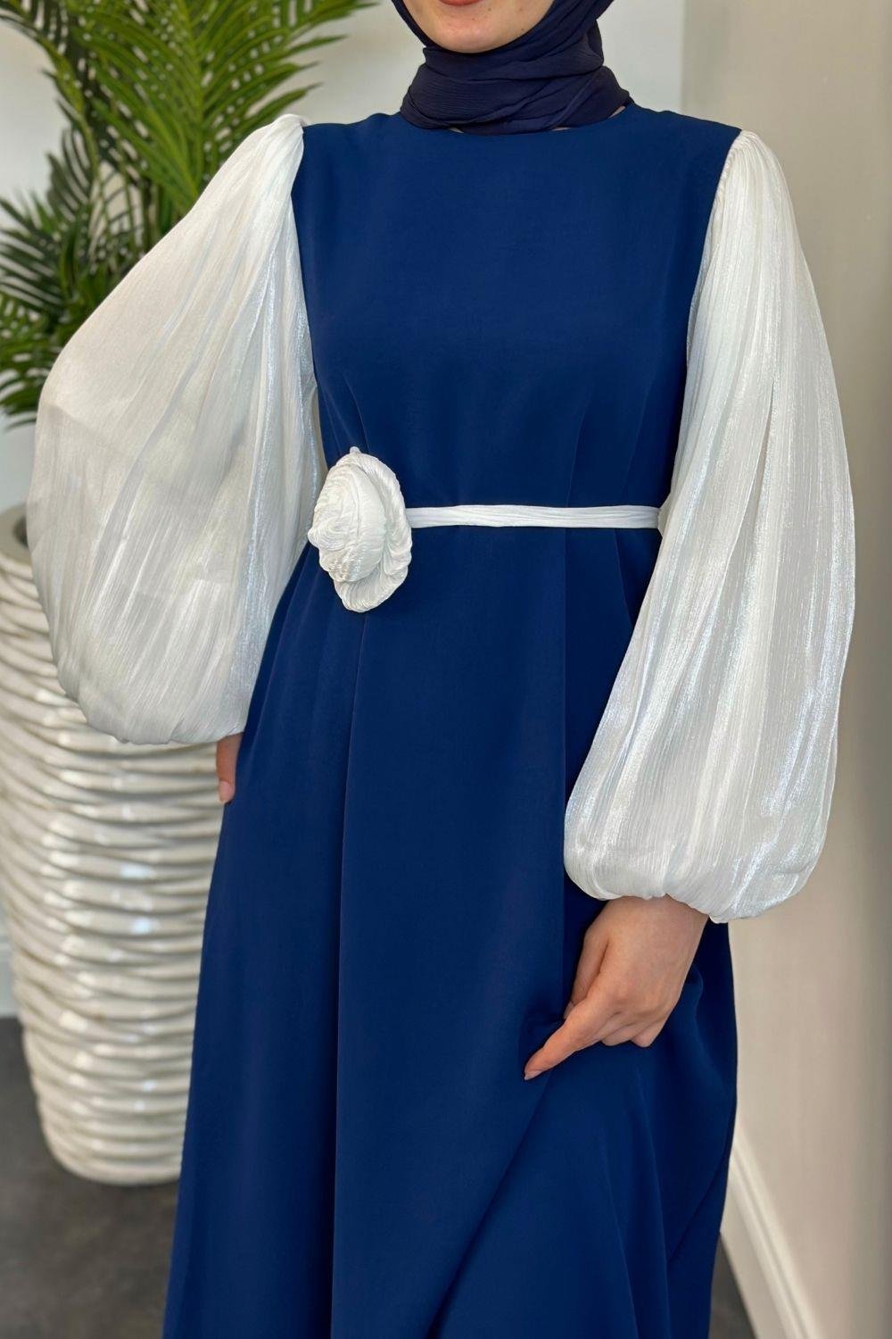 Rose Abiye Mavi 20303 